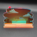 Rootin' Tootin' Cowboy Kitten 4" Acrylic Standee