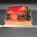 Rootin' Tootin' Cowboy Kitten 4" Acrylic Standee