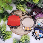 Metaphor Refantazio Googly Eye Shaker Keychains