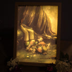 Venti Light Up Art Print with Wooded Frame