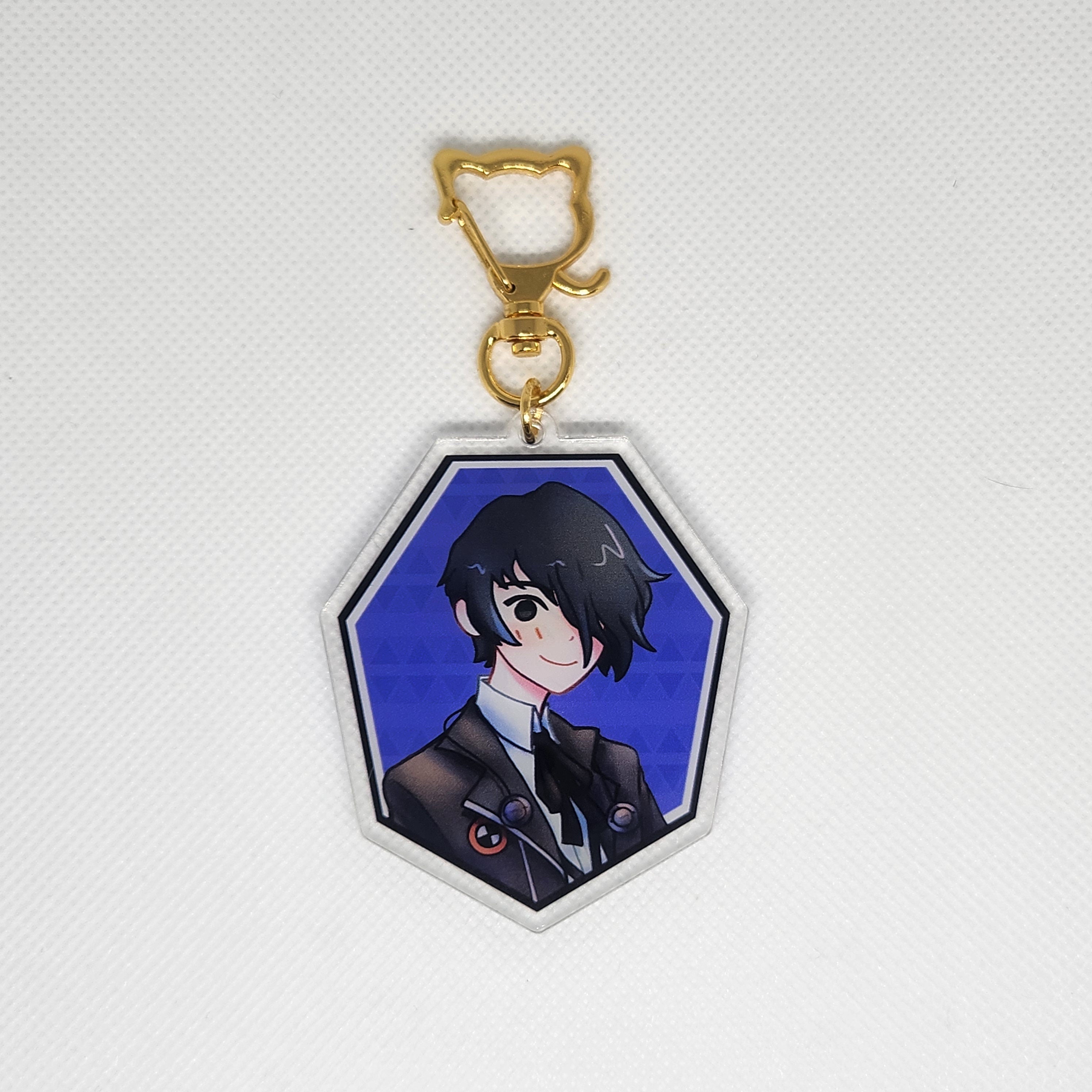 Persona 3, 4, 5 Protagonist Acrylic Charms