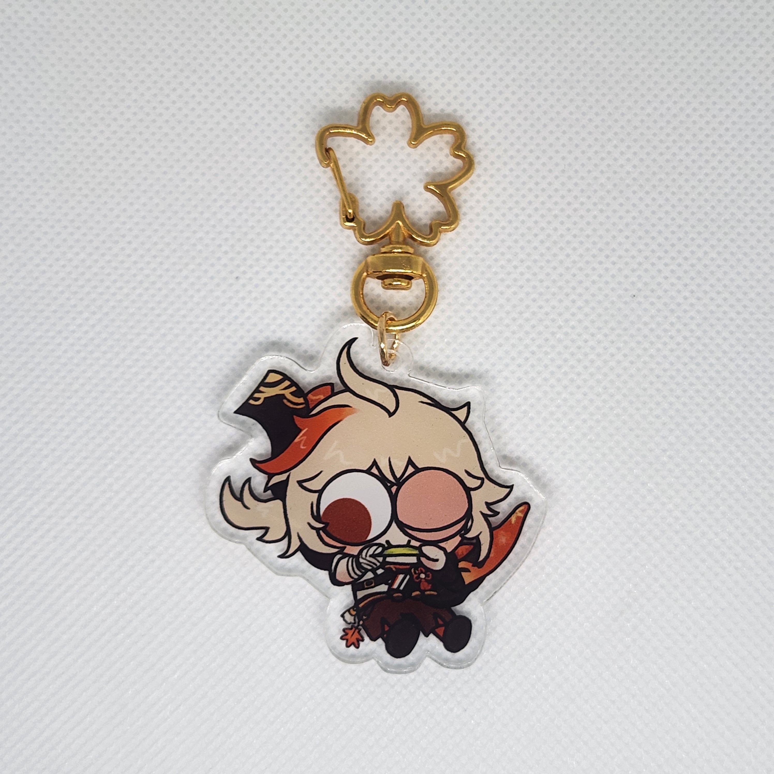 Flying Anemo Boys Acrylic Charms