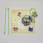Genshin Impact Archon Acrylic DIY Keychain Sheet