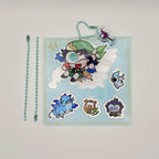 Genshin Impact Archon Acrylic DIY Keychain Sheet