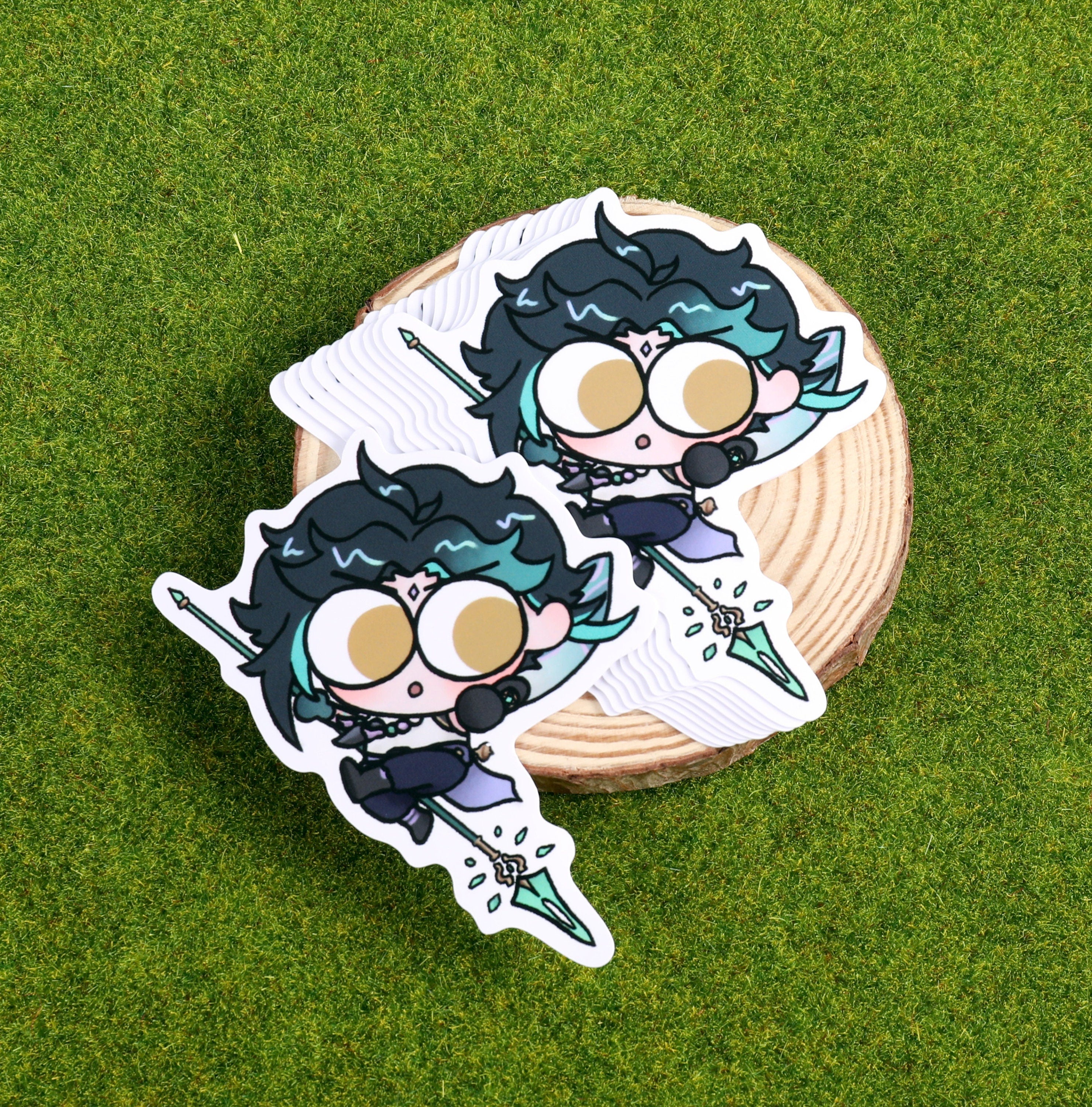Flying Anemo Boys Stickers