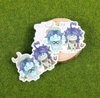 Aranara Nameless Bard and Venti Sticker