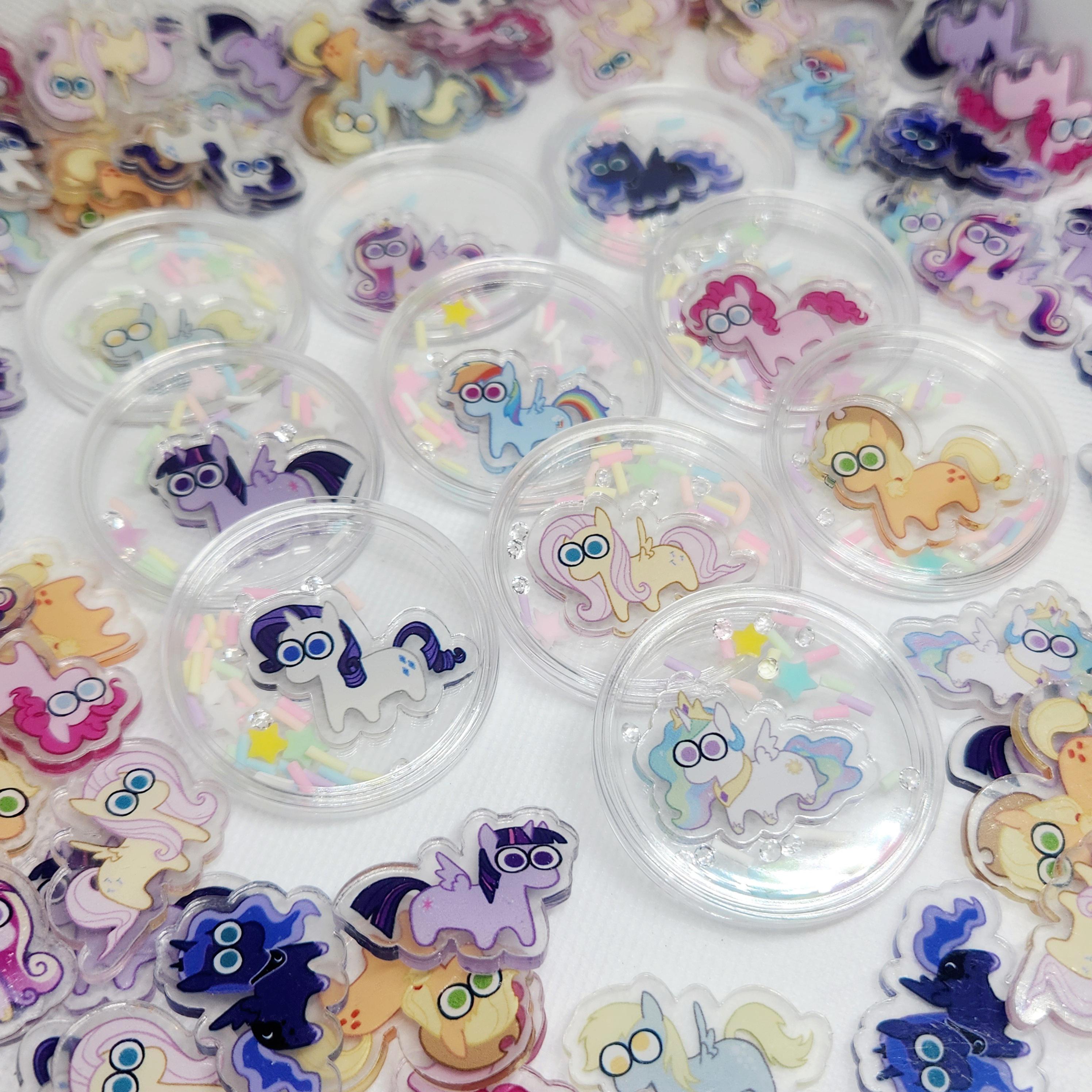 MLP My Little Pony Shaker Coin Charms