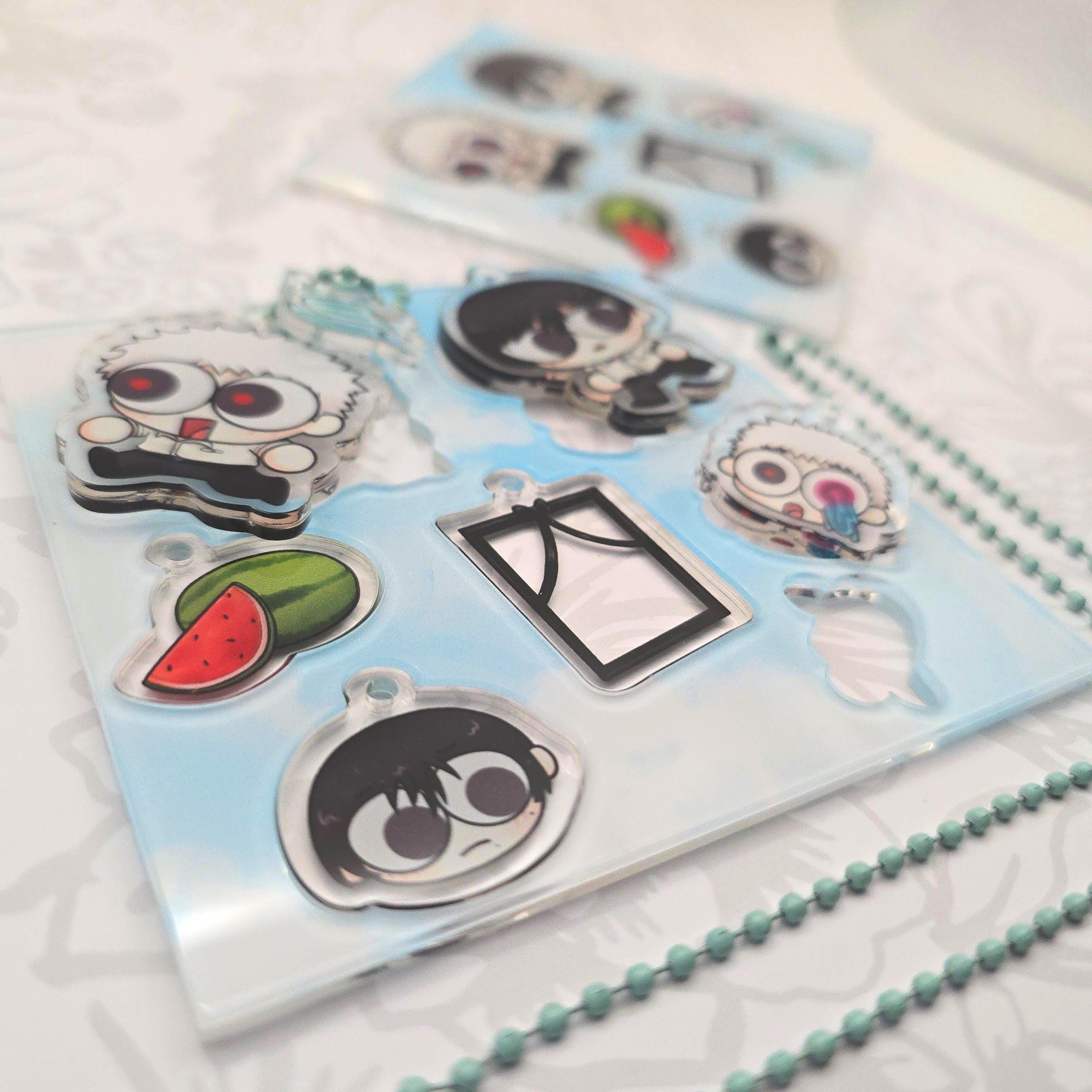 Hikaru and Yoshiki Acrylic DIY Keychain Sheet