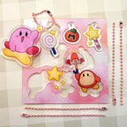 Kirby Acrylic DIY Keychain Sheet