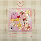 Kirby Acrylic DIY Keychain Sheet