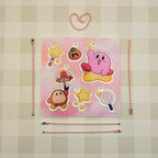 Kirby Acrylic DIY Keychain Sheet