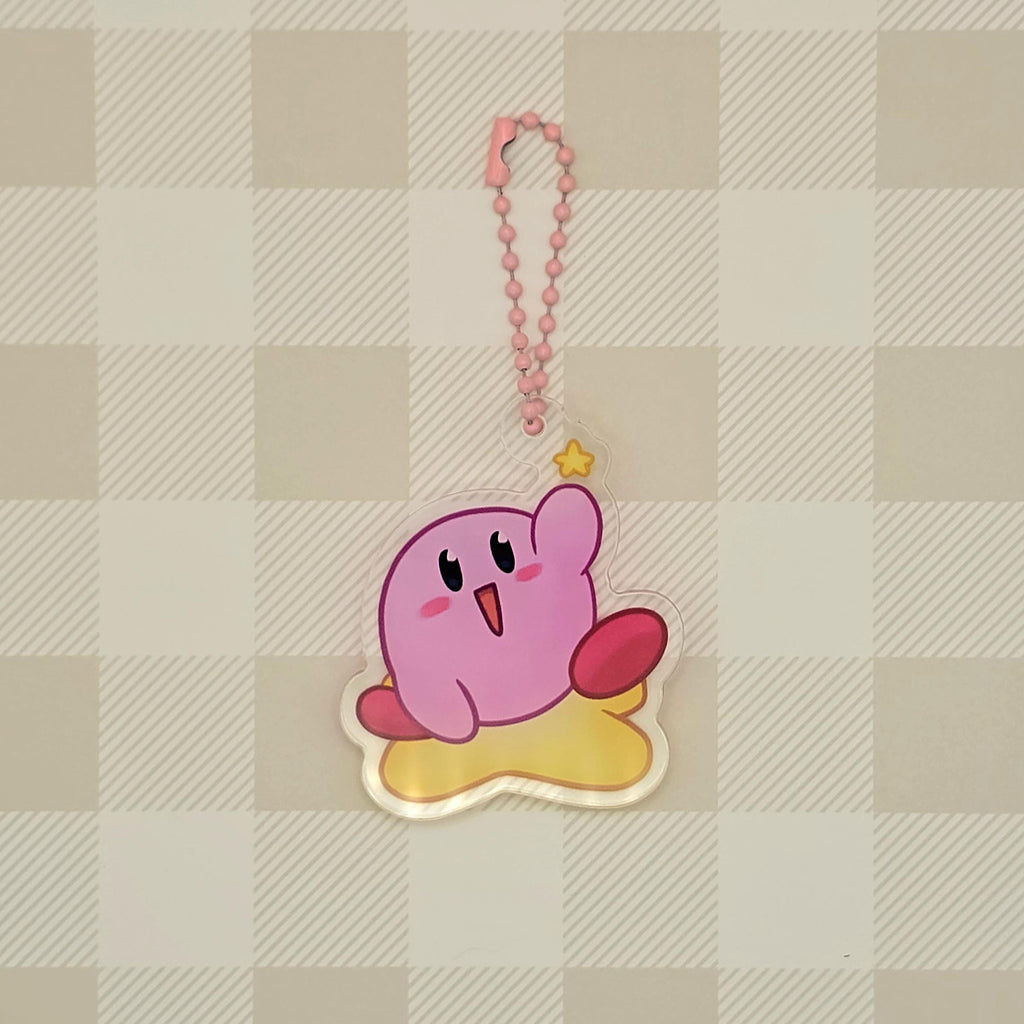 Kirby Acrylic DIY Keychain Sheet