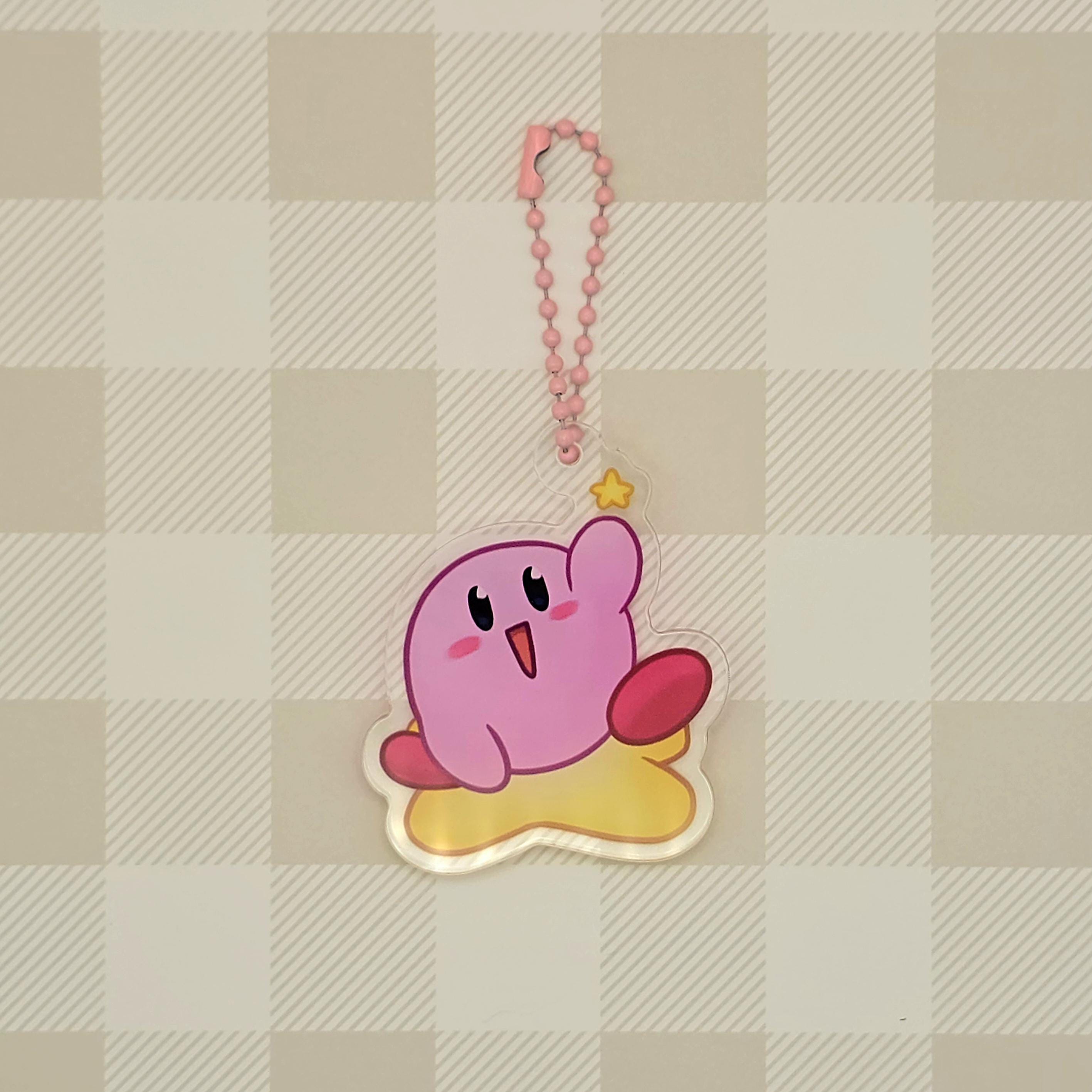 Kirby Acrylic DIY Keychain Sheet