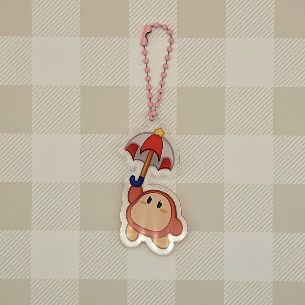 Kirby Acrylic DIY Keychain Sheet