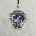 Persona Protagonist Glitter Epoxy Phone Charm Keychains
