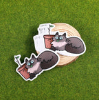 Goofy Cats 3" Vinyl Stickers