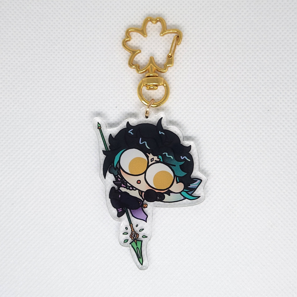 Flying Anemo Boys Acrylic Charms