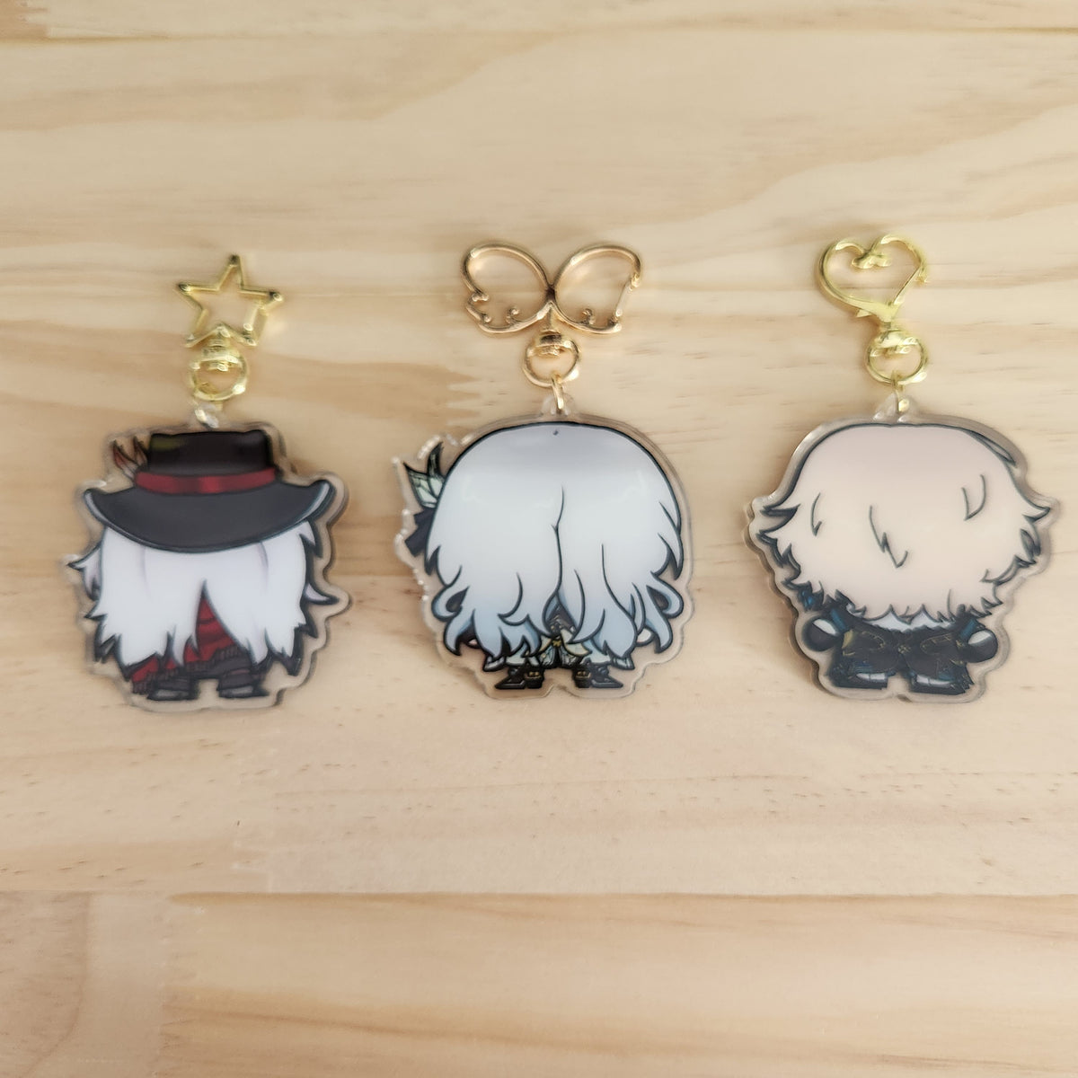 HSR Googly Eye Shaker Keychains