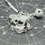 ISAT | In Stars and Time Glitter Epoxy Phone Charm Keychain with Bell