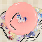 MLP Glitter Epoxy Keychain: Princesses and Side Characters