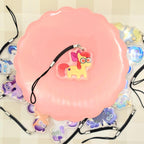 MLP Glitter Epoxy Keychain: Princesses and Side Characters