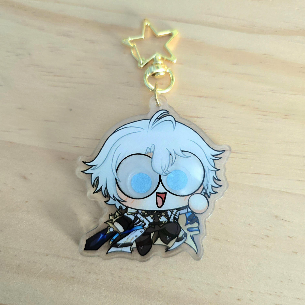 HSR Googly Eye Shaker Keychains