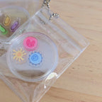 Biology Cell Shaker Coin with Carrying Pouch