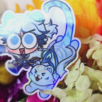 Hwei and Ezreal Stickers