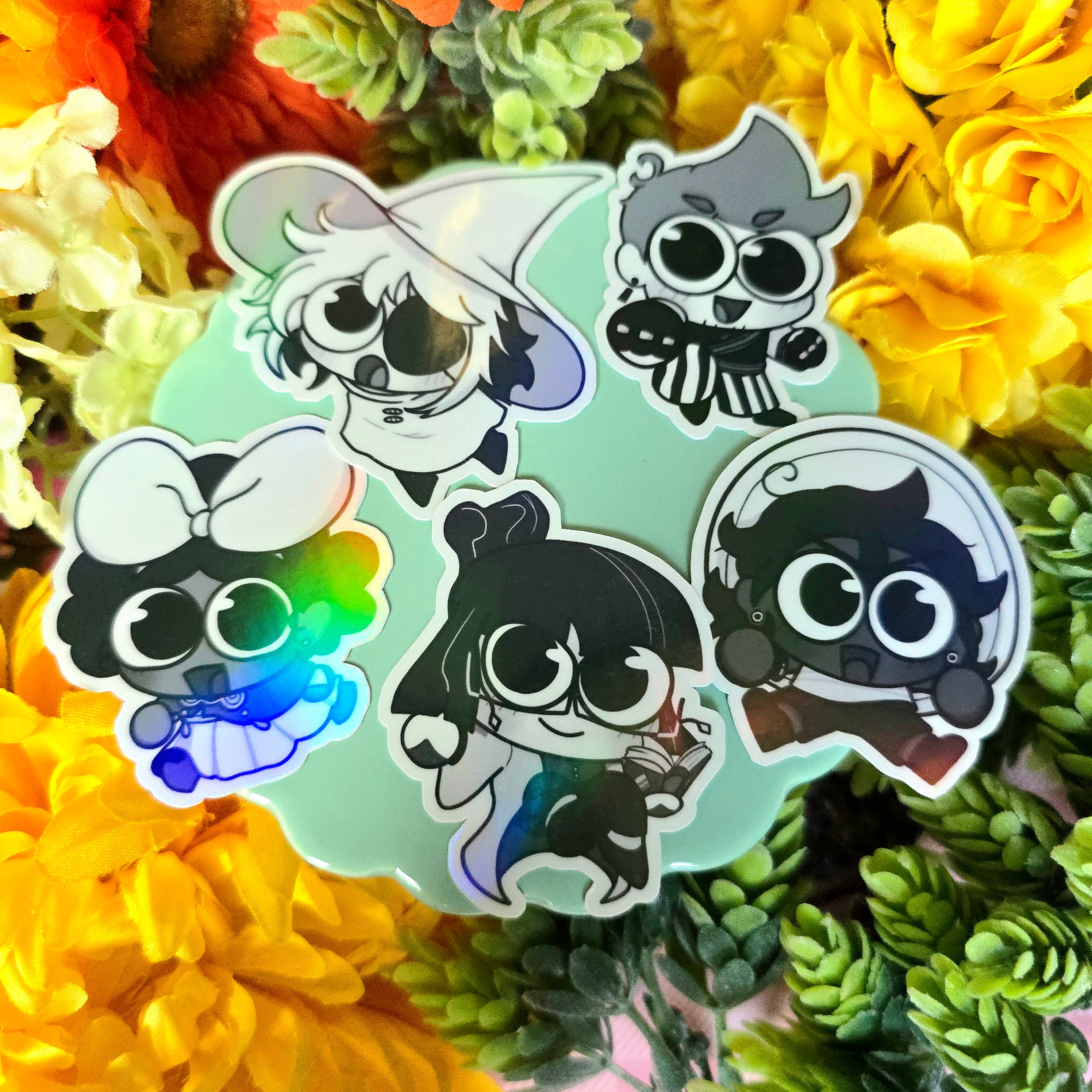 ISAT Cast Sticker Set