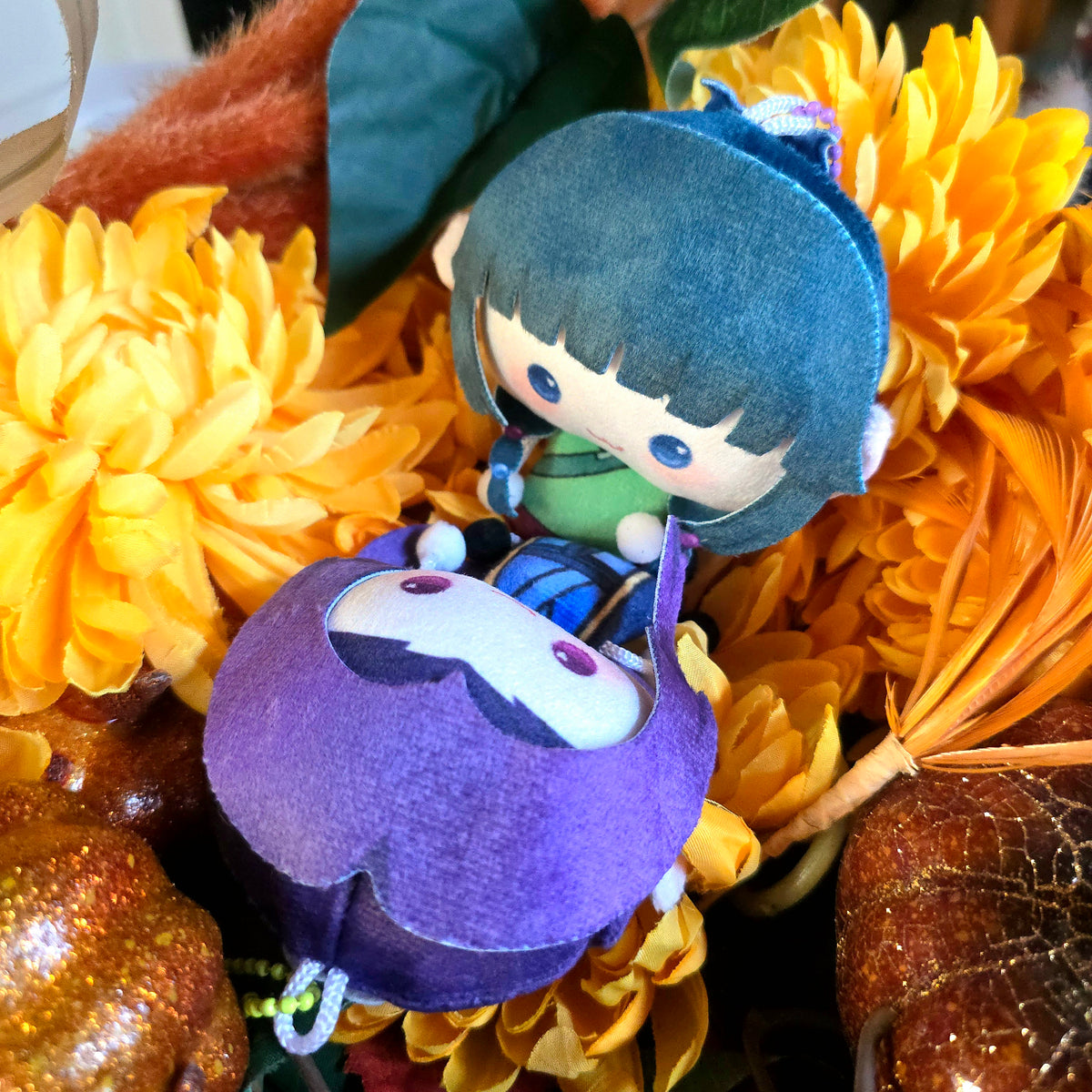 Jinshi and Maomao 5" Plush Keychains