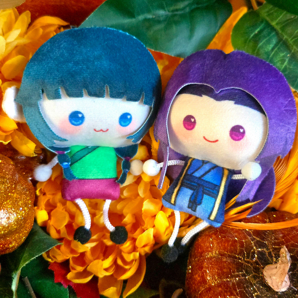 Jinshi and Maomao 5" Plush Keychains