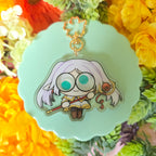 Frieren and Himmel Googly Eye Shaker Keychains