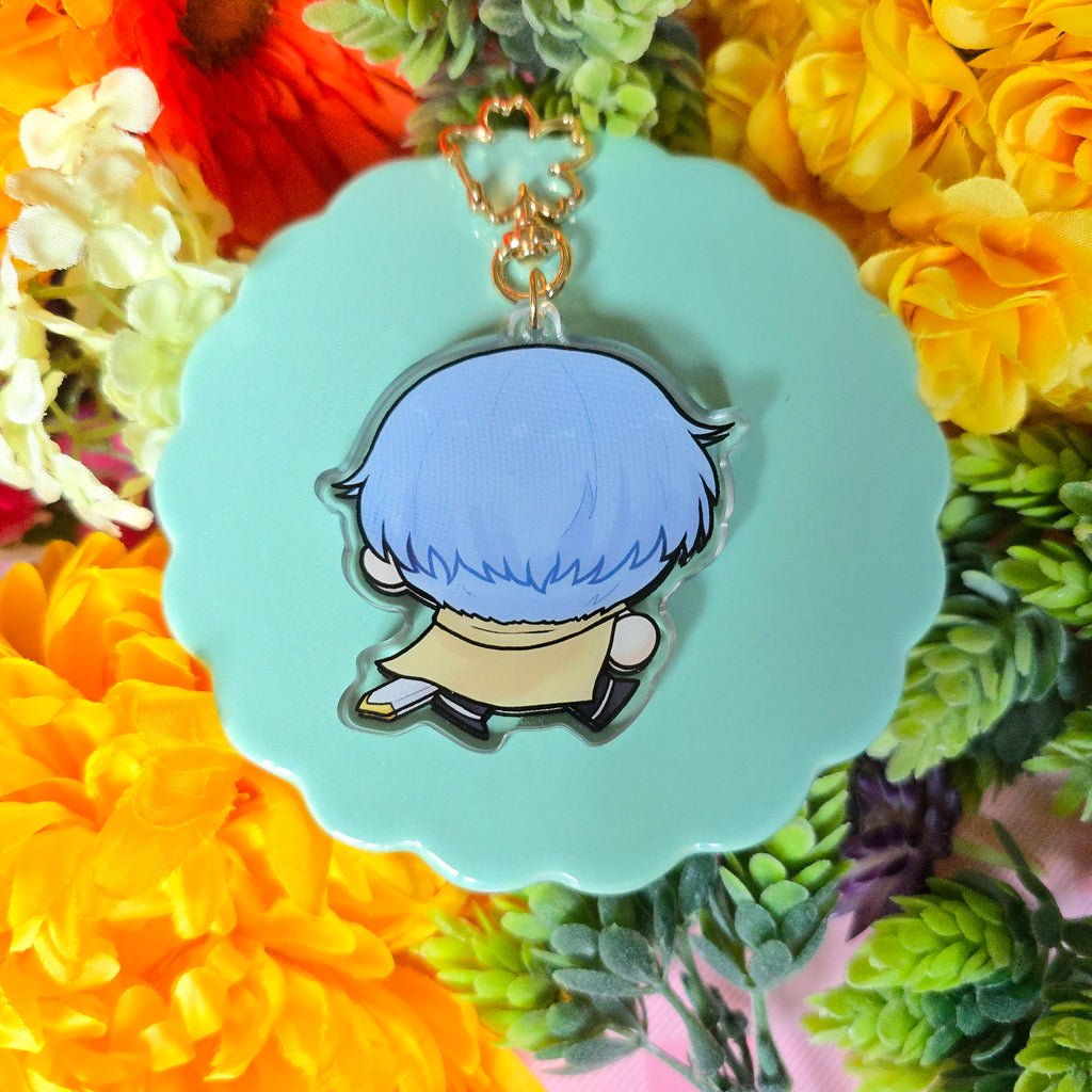 Frieren and Himmel Googly Eye Shaker Keychains