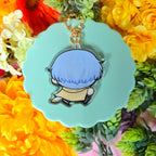 Frieren and Himmel Googly Eye Shaker Keychains