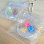 Biology Cell Shaker Coin with Carrying Pouch