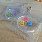 Biology Cell Shaker Coin with Carrying Pouch