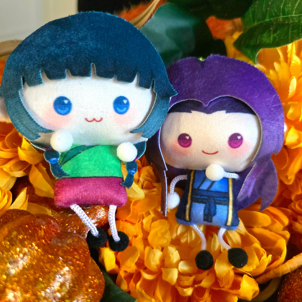 Jinshi and Maomao 5" Plush Keychains